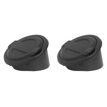 2X New High Quality Car Fuel Tank Cap Oil Filler Cap Fuel Filler Door Lock 82215123AB for JL Modification