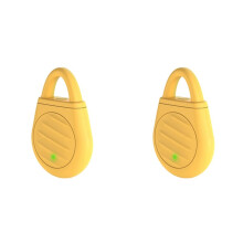 2X Portable Mosquito Repellent, Type-C Rechargeable, Intelligent Auto-Dispensing, Ideal for Outdoor and Camping Yellow