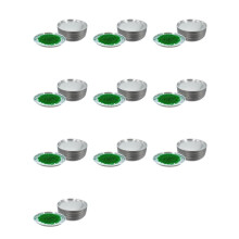 Aluminum Sample Pans for Moisture Analyzer (500 Pack) 90mm Round Lab Trays, Disposable Weighing Dishes, Foil Pan