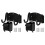2X Wheelbarrow Storage Bracket - 90 Lbs Capacity, Heavy Duty Storage Hook for Most Wheelbarrows Designs 1