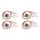 4Pcs AS5048A Magnetic Encoder PWM Output SPI/I2C Interface 14 Bit High Precision for Brushless Motor 1