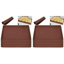Dehydrator Trays, 10 Pack, Nonstick Silicone, Reusable for Jerky, Fruit, Meat, Herbs, Vegetables, Crackers
