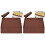 Dehydrator Trays, 10 Pack, Nonstick Silicone, Reusable for Jerky, Fruit, Meat, Herbs, Vegetables, Crackers 1