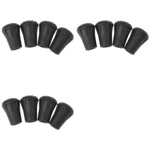 12X Hiking Stick Trekking Pole Set Pole Pad Rubber Tip Ends to Exchange for All Common Walking Hiking Sticks