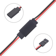 250 Pcs JR Style Servo Extension Cable,Servo Cables,Male to Female JR Plug, RC Servo Extension Lead Wire for RC Car