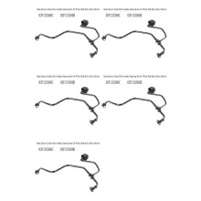 5X 03F133366C Carbon Canister Solenoid Valve Assembly Connecting Hose for Beetle Cabrio 03F133366B
