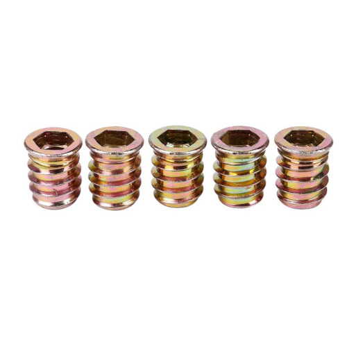 Lot de 20 Insert Filete M10 X 20 mm pour Bois 1