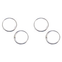 4x Front Fog Light Bezel Cover Trim 8148248170 8148148170 for RX270 RX350 RX450h 2013-2015 Accessories