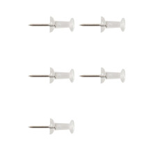 500 Stücke Push Pin Thumb Tack Klar Farbe 3/8 Zoll Zeichnung Kork Bord Büro Push Pin