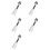 5X E27 to E27 Flexible Extension Adapter LED Light Bulb Lamp Holder Extendable Socket Converter Wall Base Screw Holder 1