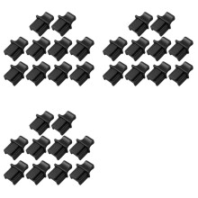 30Pcs RJ45 Dust Cap Connector Dust Cover Plug Protector Plugs Hub Port for Laptop/Computer/Router Connector Dustplugs
