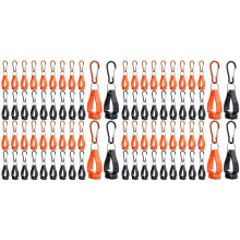 80 PCS Glove Clips Glove Belt Clip, Work Safety Clip Gloves Keeper Grabber Clips for Belt Loop Guard Worker Construction