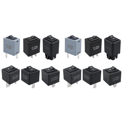 9038 Relay Bypass  Kit, Replace 9036 9037, Relay Tester Diagnostic Scan Tool Relay Bypass Master Kit, 12-Pack