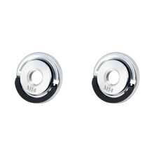 2X M14 Self-Locking Pressure Plate for Angle Grinder Tool-Free Quick Release Carbon Steel Rust-Proof No Wrench Needed