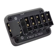 10X 50A XT30 (2+2) Power Distribution Board Support CAN Protocol 5-Channel Output for Robot RC Car/Boat DIY Accessory