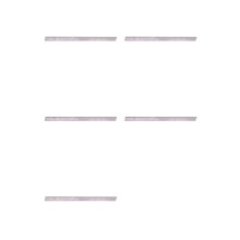 5pcs 3 mm X 12 mm X 200 mm High Speed Steel Blades Practical Tool Lathe HSS Bit