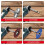 2X M14 Thread Satin Roller Satin Attachment Extension for Angle Grinder Adapter Roller Grinders Cutting Disc 7