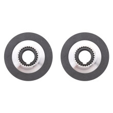 2pcs 150MM Electromagnetic Brake Motor Brake Gear Discs Assembly Friction Brake Pads for YEJ132 Base