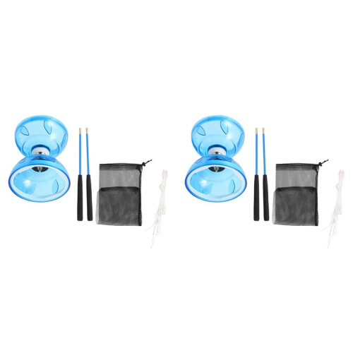 2X Cuscinetti Diabolo Giocattoli Cuscinetti Cinesi Riutilizzabili Yoyo