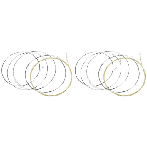 10X Astonvilla 5-String Banjo Strings Bronze Winding for Beginners and Practice Guitar Accessories