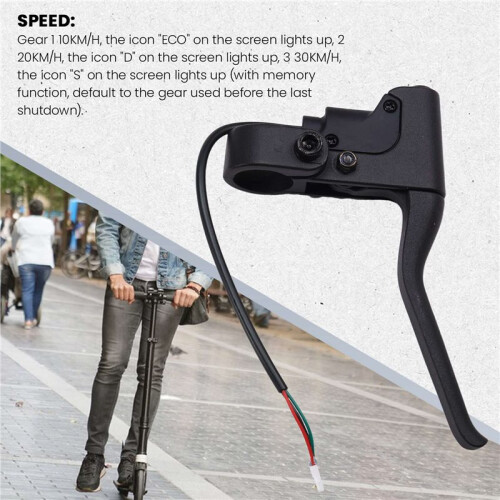 2X 36V 350W Controller Dashboard Accelerator Scooter Replace Kit for E-Scooter Controller Accelerator Set