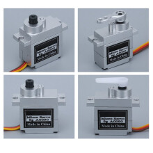 2X 9G Upgrade All Metal Micro-Servo für WPL B24 C34 B36 C14 C14K C24 C24K MN D90 MN45 RC Auto Roboter DIY Ersatzteile