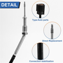 3X Exhaust High Temperature Sensor for  Pajero Montero IV 2006-2016 V88 V98 1587A015