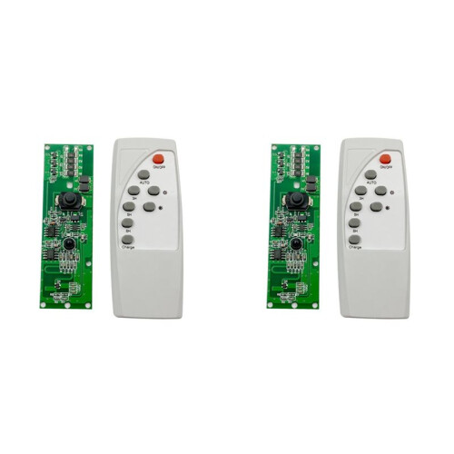 2X 3.2V 3.7V Automatic Control Lamp Board with Remote Control Solar LED Driver Board Human Body Induction A