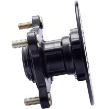 2X Front 15MM 4xM8 Stud Brake Wheel Hub & Pad for 50cc 110cc ATV Rim Tire Go Kart Buggy Karting UTV Quad Bike Part