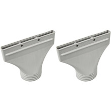 2X Flat Hose Adapter for Air Conditioning and Exhaust Solutions for Easy Setup with Locking Tabs for Secure Attachment