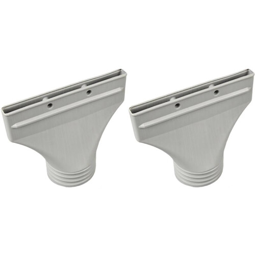 2X Flat Hose Adapter for Air Conditioning and Exhaust Solutions for Easy Setup with Locking Tabs for Secure Attachment
