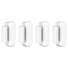 4Pairs Door Sensor, WiFi Window Door Sensor Alarm, Contact Sensor for Home Security, Home Automation