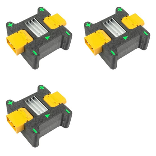 3X 80A 100V Ideal Diode Module Anti-Reverse Curent Parallel Connection Board for Solar Panel High Power with XT60 Plug