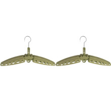 2X Wetsuit Hanger, Perfect to Dry Wetsuit Drysuit Life Jacket or BCD, Quick Dry Foldable & Vented Dryer for Wetsuite Dry