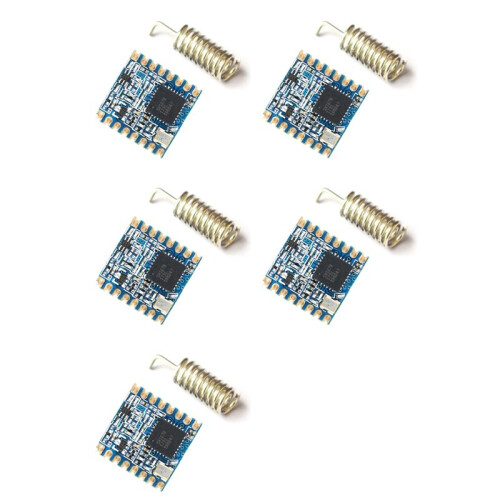 5X Lora Module SX1276 Wireless Transceiver Module Spread Spectrum Long-Range Wireless Communication(868Mhz)