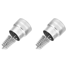 2X Metal Drill Tube Cleaning Brush Copper Pipe Cleaning Tool for Plumbers and Industrial Copper Pipe Cleaner