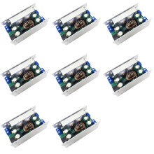 8X Buck Converter 200W 15A - 8-60V 48V to 1-36V 5V 12V 24V 19V Buck Converter Step-Down Power Module