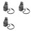 3X USB 2.0 HUB Adapter Extender  Splitter Box 3  for PC Laptop Mobile Phone High Speed U Disk Reader,Black 1