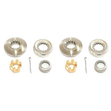 2X Boat Propeller Install Nut Kit 66T-45997-00 90389-22M01 90171-16011 91490-30025 for 2-Stroke 40 Outboard