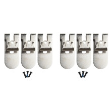 6-Teiliges N435687 Gürtelhaken-Clip-Set mit Schrauben für Bohrschrauber N435687 DCF620/DCF620B DCF622 für Trockenbau-Elektrowerkzeuge