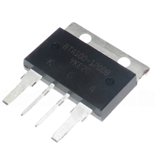 2X BTA100-1200B Direct Insertion 10KW Thyristor High-Power Bidirectional Thyristor Foot Chip 100A 1