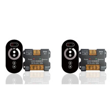 2X RF 30A Touch Dc12V Dc24V Single Color Controller LED Dimmer for LED Lights