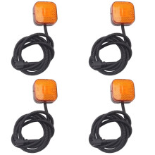 4X Truck LED Side Light for TGM TGA TGX Signal Lamp Replace 81252606101 81252606097