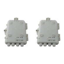 2X Nap Box Fiber Optic Splitter Box PLC Outdoor Indoor Fiber Optic Terminal Box PLC Distribution Box 12 Core FTTH Box