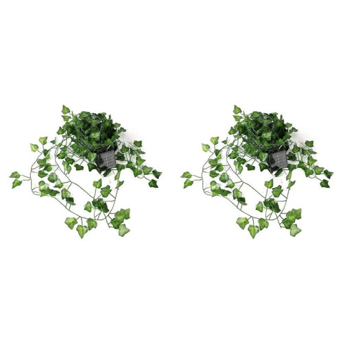 2X Solar Rattan Light String Outdoor Copper Wire Rattan Decorative String Light Garden Courtyard Wedding Decoration 2M