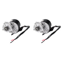 2X 12V 250W Gear Reduction Electric Motor MY1025Z2 with 9 Tooth Sprocket Brushed Motors Reductor E-Bike Scooter