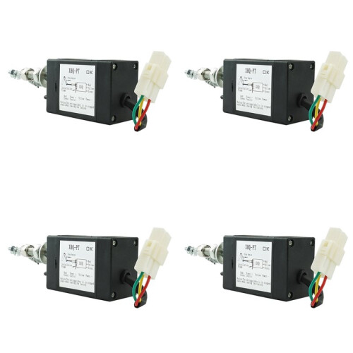 4X XHQ-PT Power Off Pull Type Engine Accessory Stop Solenoid(12V Normally Open)