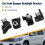 4X Car Front Bumper Headlight Bracket HeadLamp Repair Kit 5N0998225B for   2012-2017 Left 9