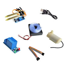 8Set Automatic Irrigation DIY Kit Water Pump Soil Moisture Detection Garden Drip Watering Watering Irrigation System