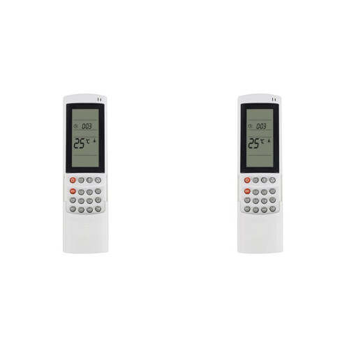 2X Remote Control,Conditioner Air Conditioning Remote Control for Airwell Electra Gree RC08A Replacement Remote